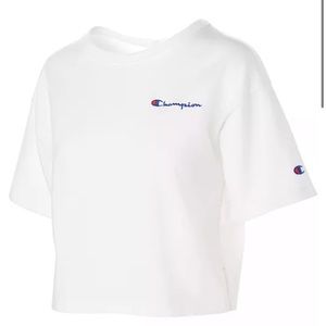 Champions  Womens  cropped T shirt